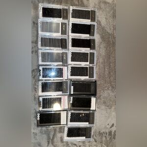 Lash extension trays + pro made fans